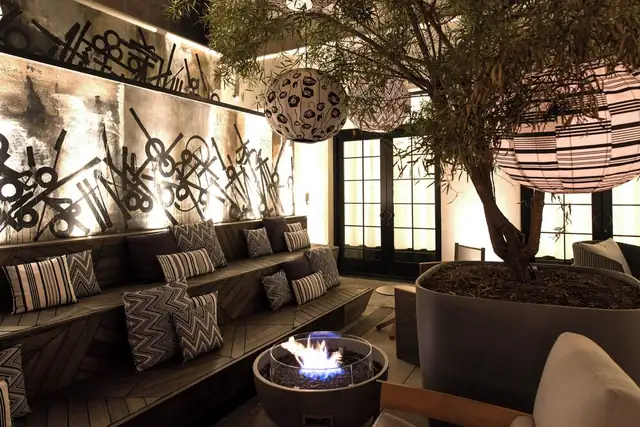 Kimpton La Peer à West Hollywood, façade de l'hôtel