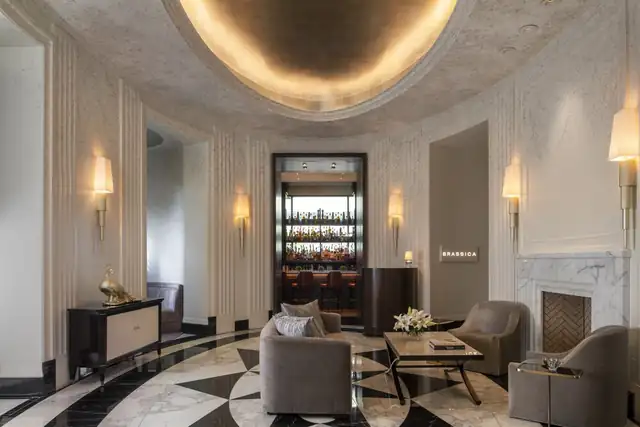 Waldorf Astoria Atlanta Buckhead à Atlanta, hall avec bar
